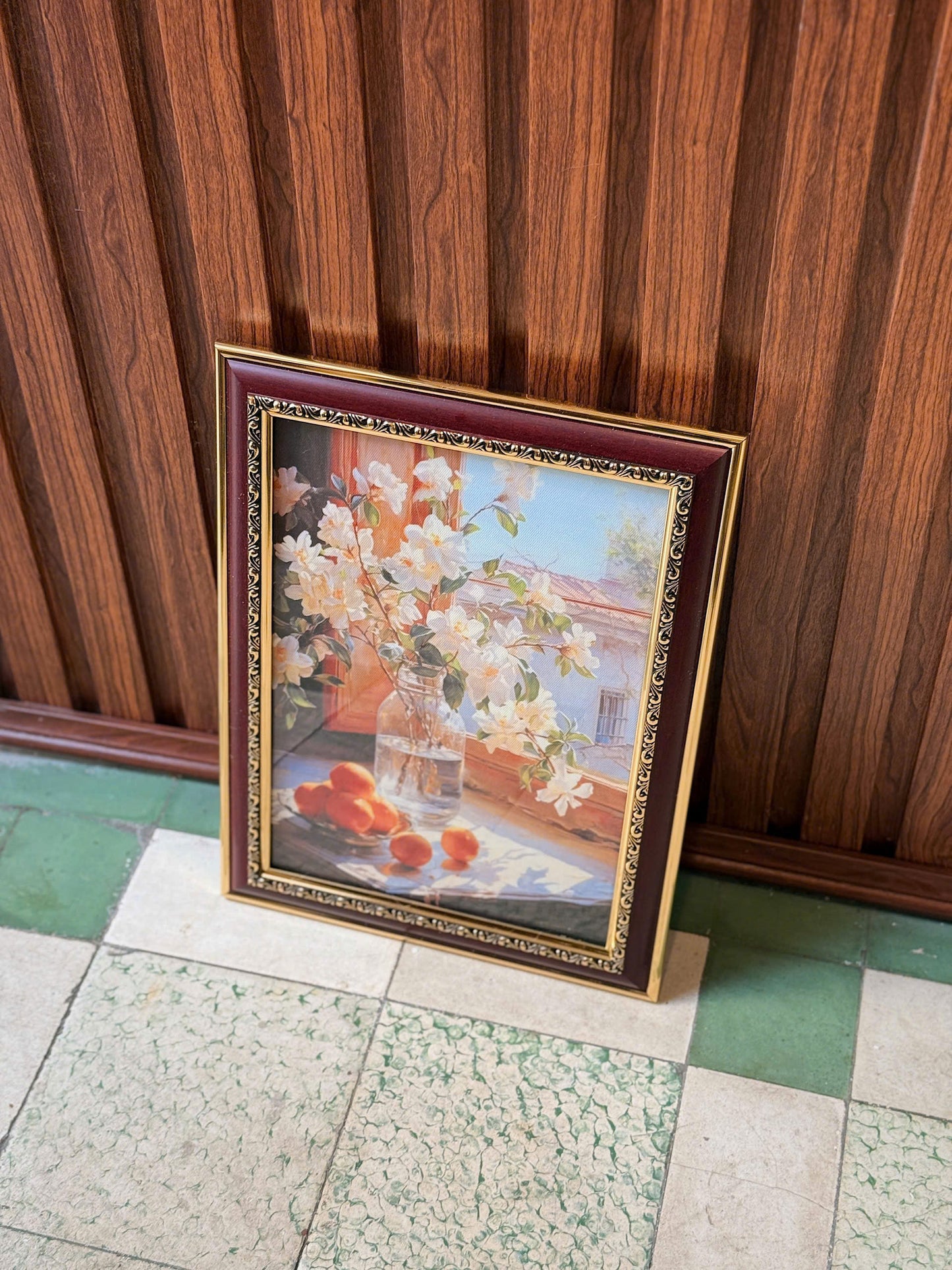 Vintage Style Wooden Frame 03