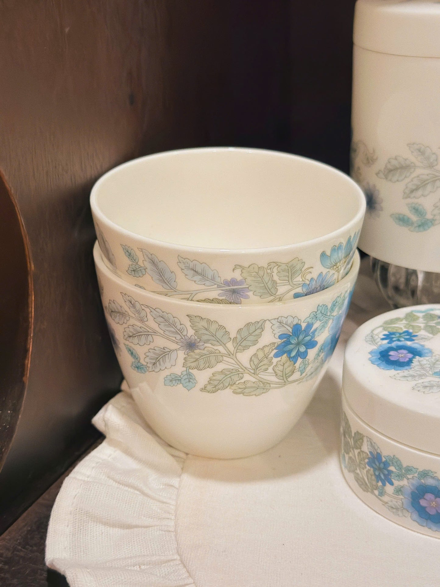 Set đồ sứ họa tiết hoa xanh xinh xắn - WEDGWOOD CLEMENTINE