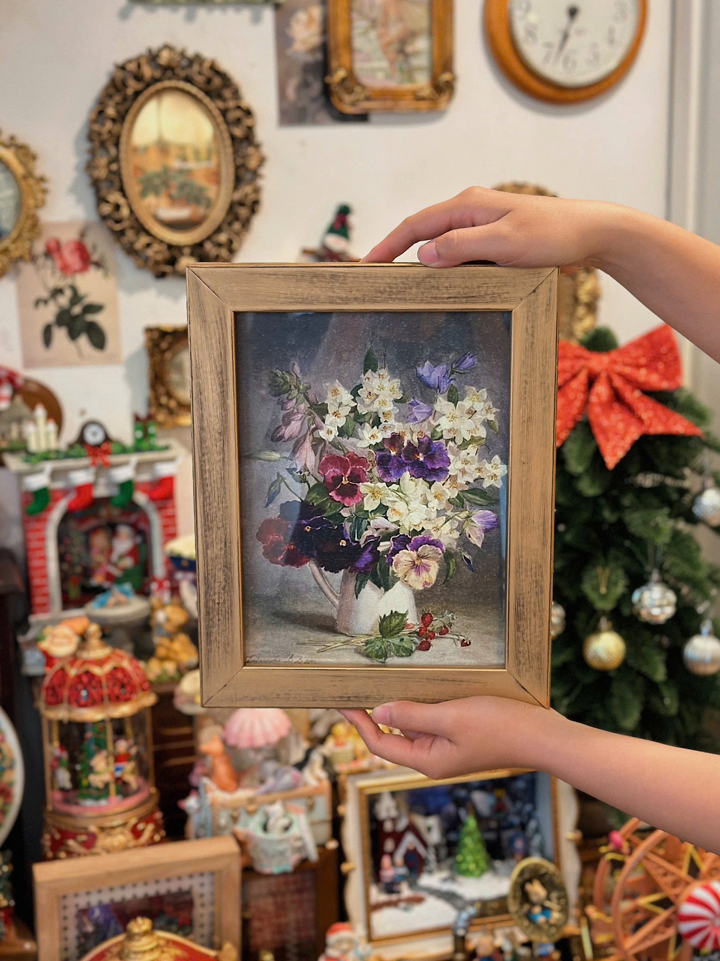 Khung gỗ chữ nhật phong cách tối giản