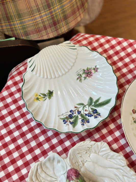 Shell Plate WORCESTER HERBS  - ROYAL WORCESTER