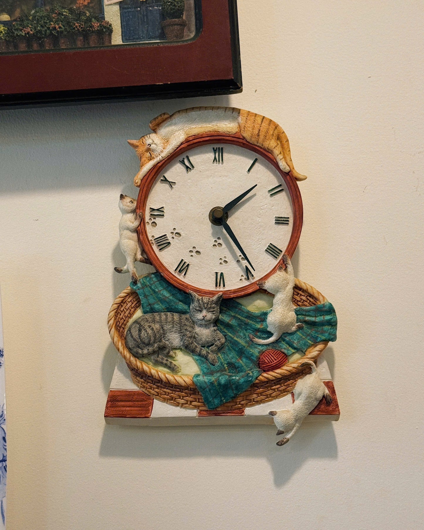 Catnap Memories Clock