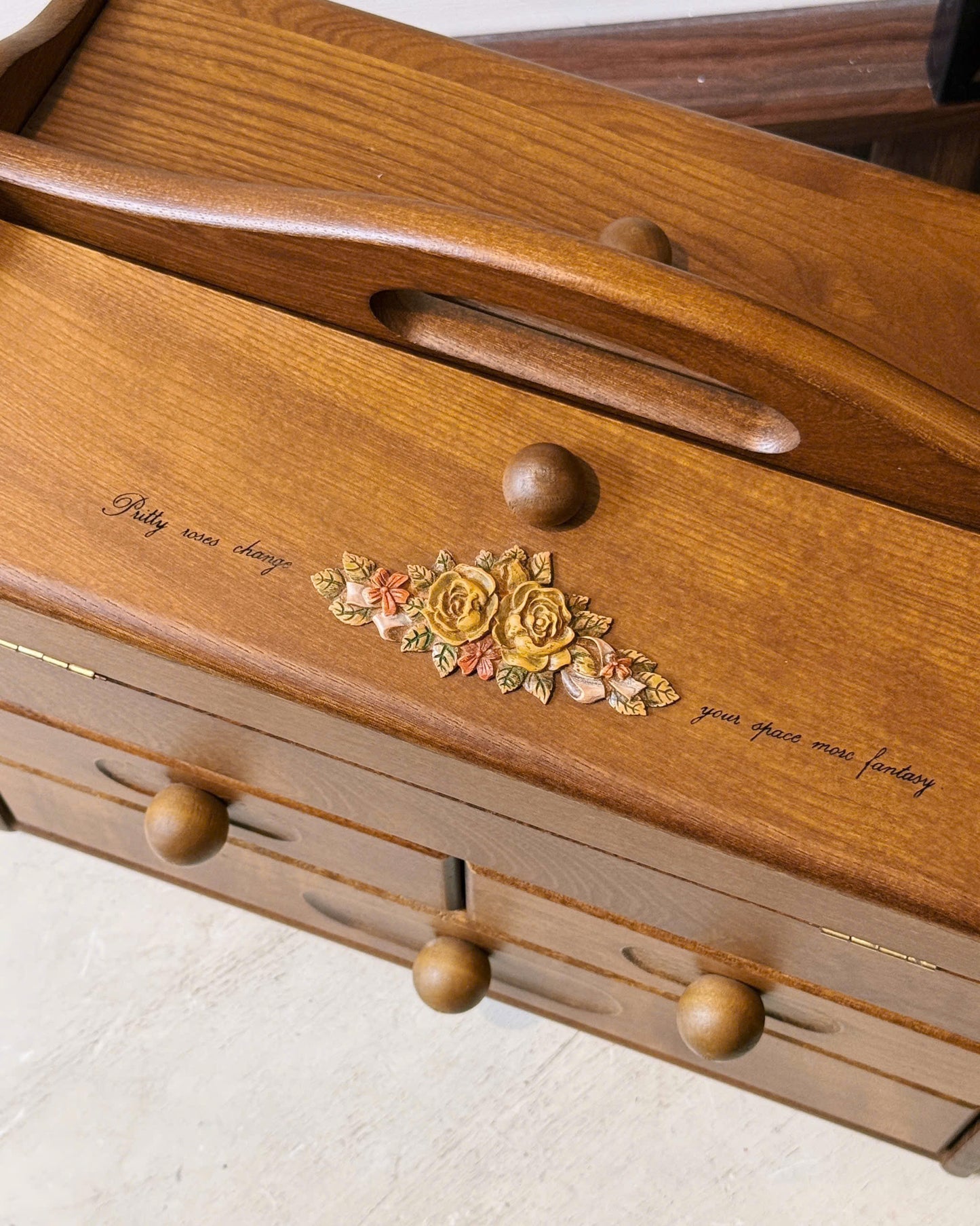 Wooden Multi-Drawer Storage Cabinet