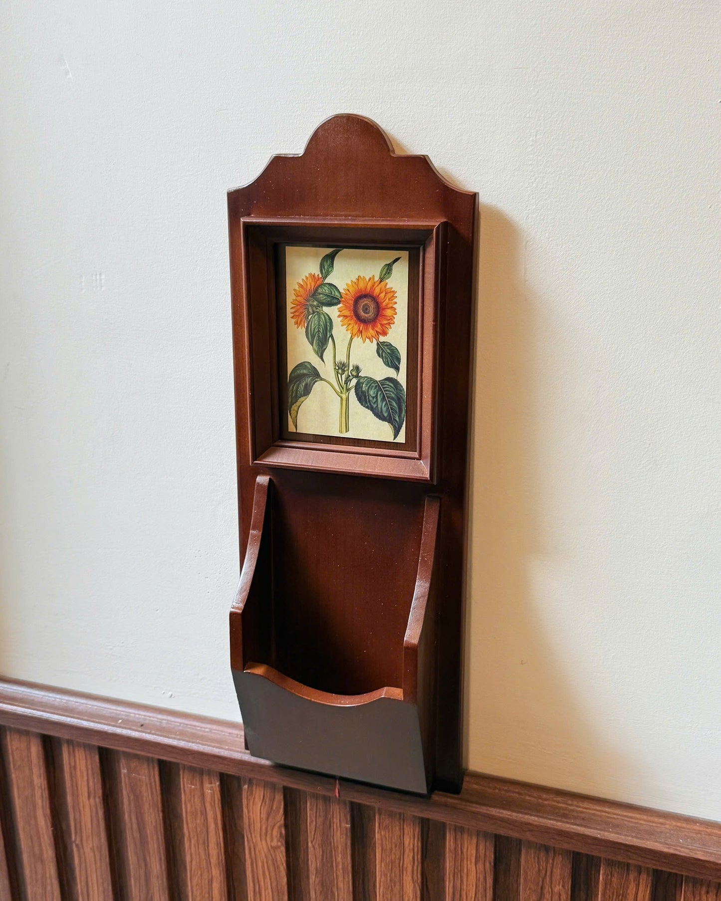 Vintage Wall Mail Rack