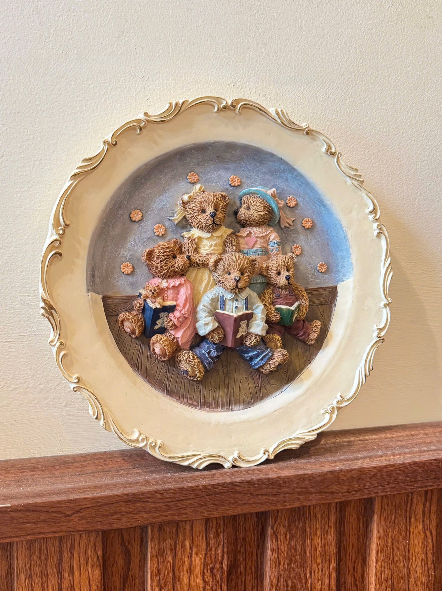 Tiny Bear Family Wall Art