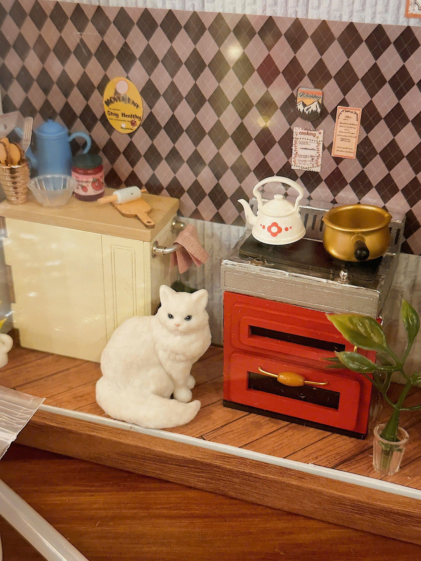 Đồng hồ thủ công Miniature Room Box