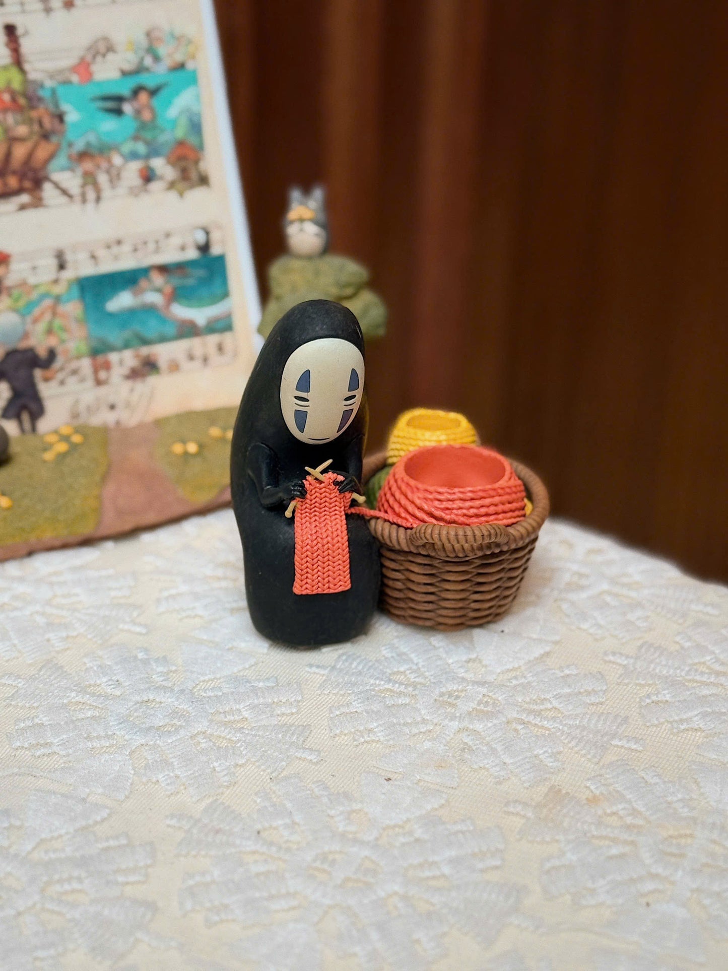 Ghibli No-face Pen Holder