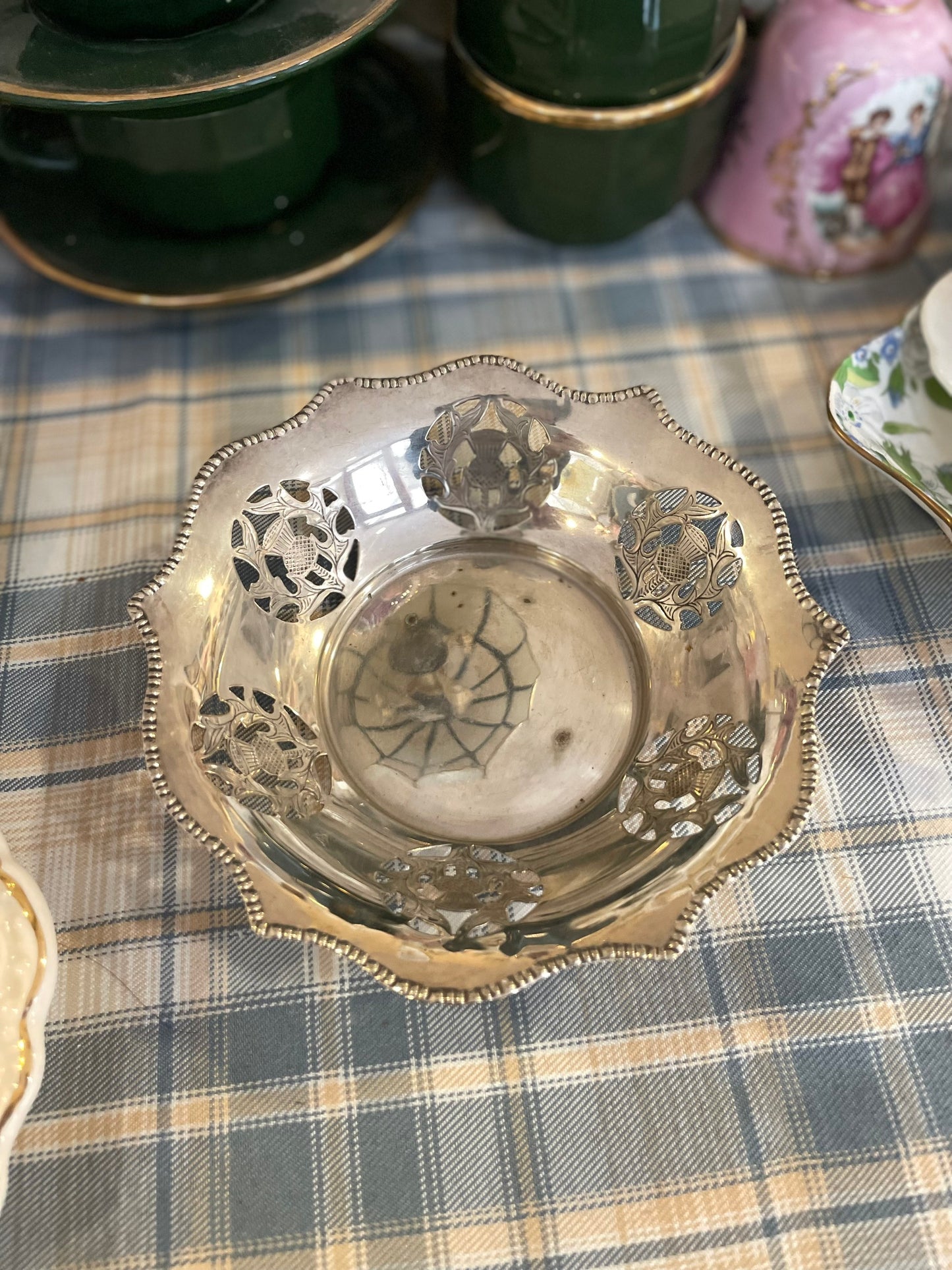 Silver Plated Plate & Plate Warmer - Made in England