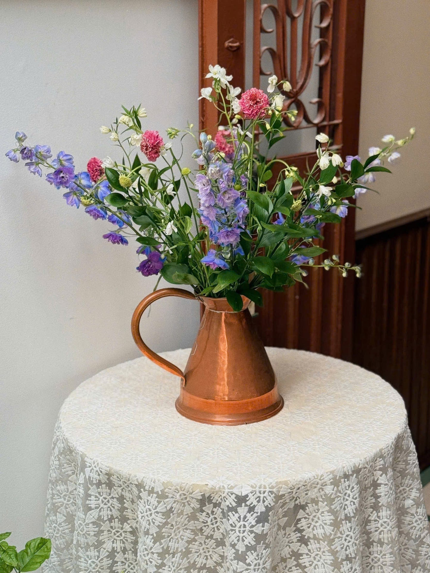 Vintage Copper Water Jug/ Vase