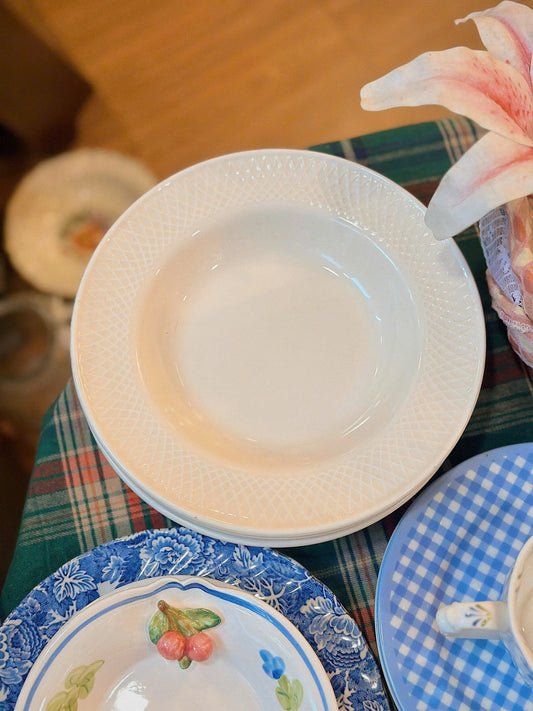 White Porcelain Plate