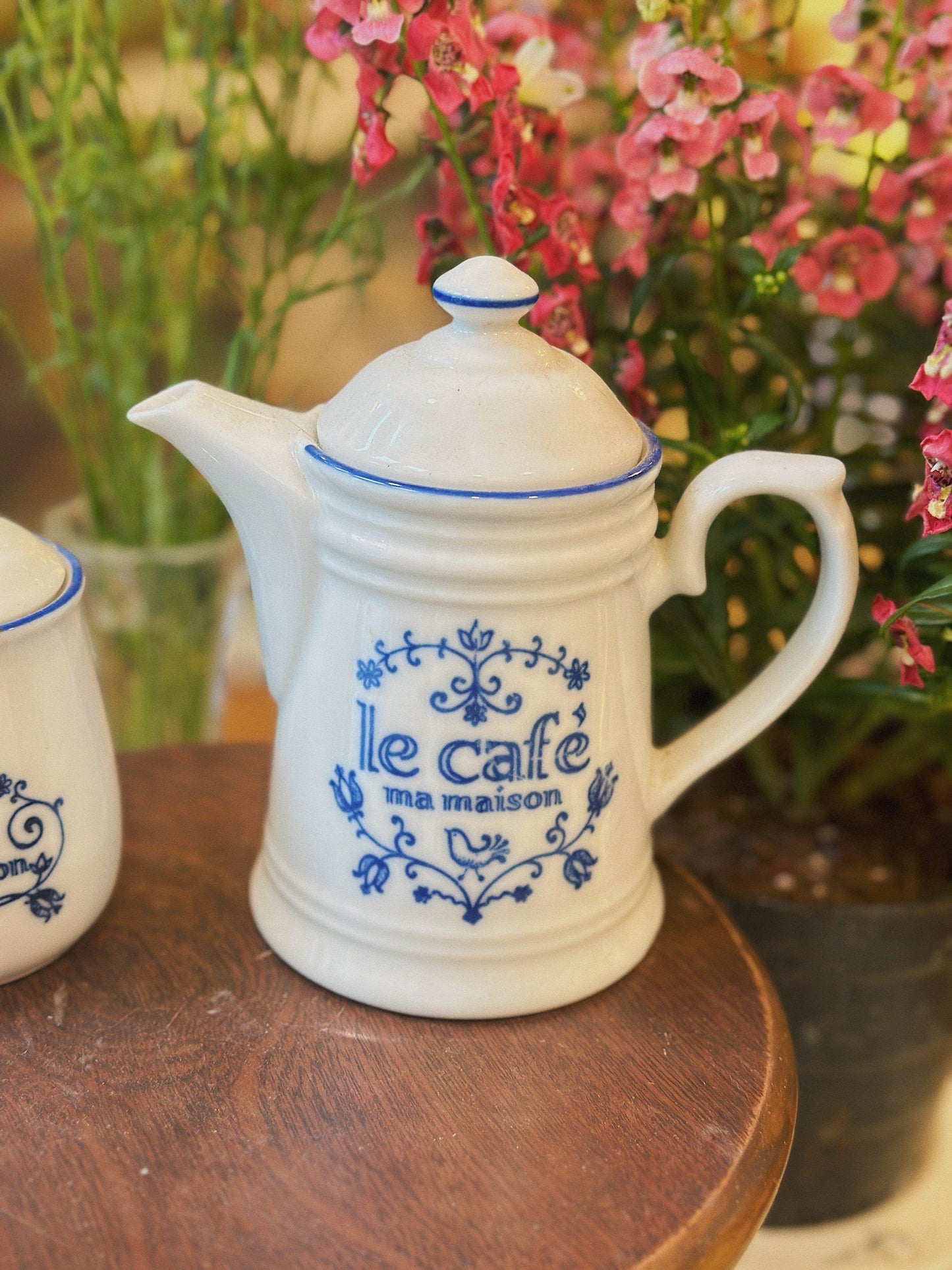 Bộ tách trà Vintage Pháp phong cách cổ điển ✨