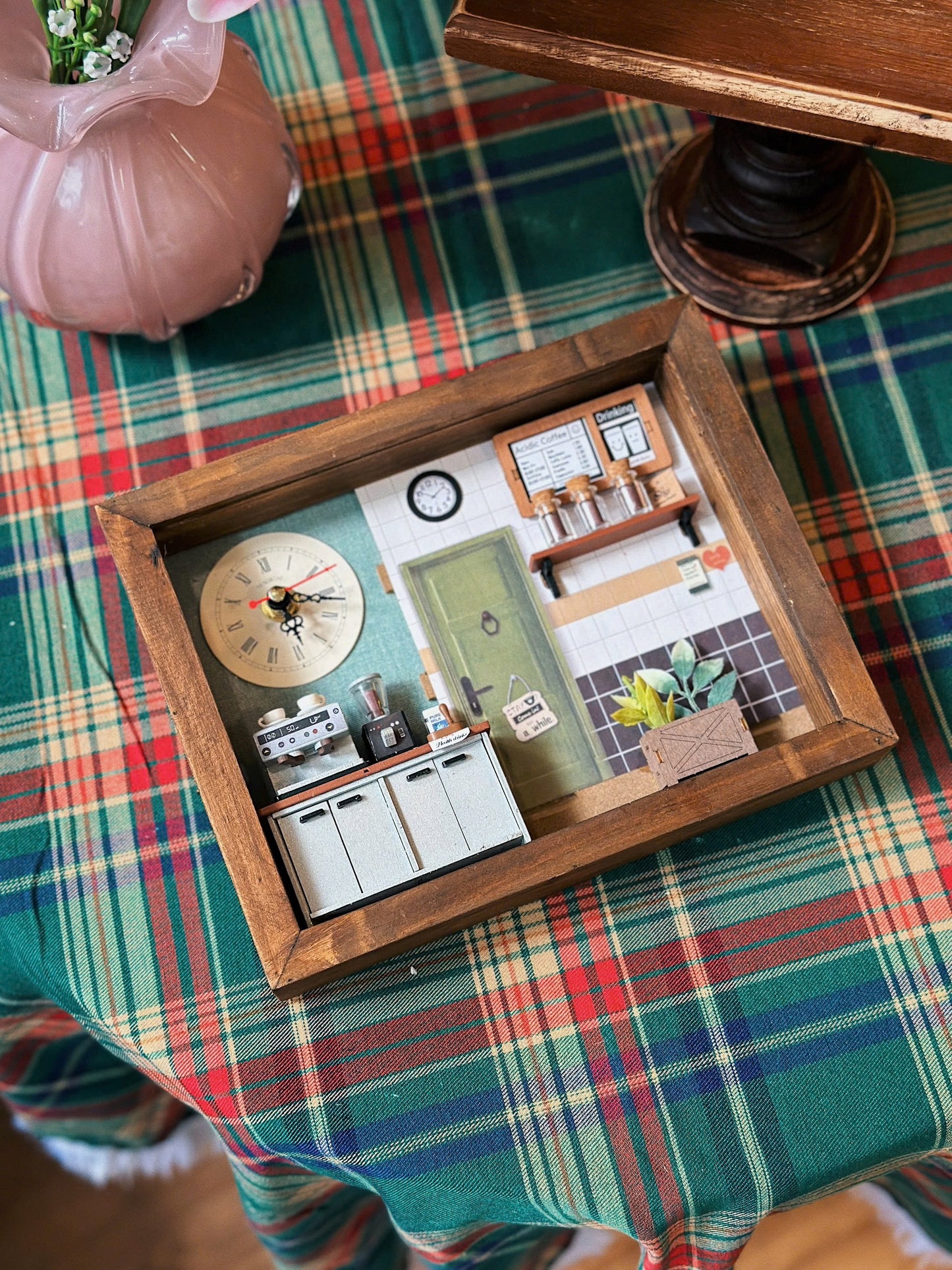 Mini Roombox Clock - Acidic Coffee - Order 2 tuần