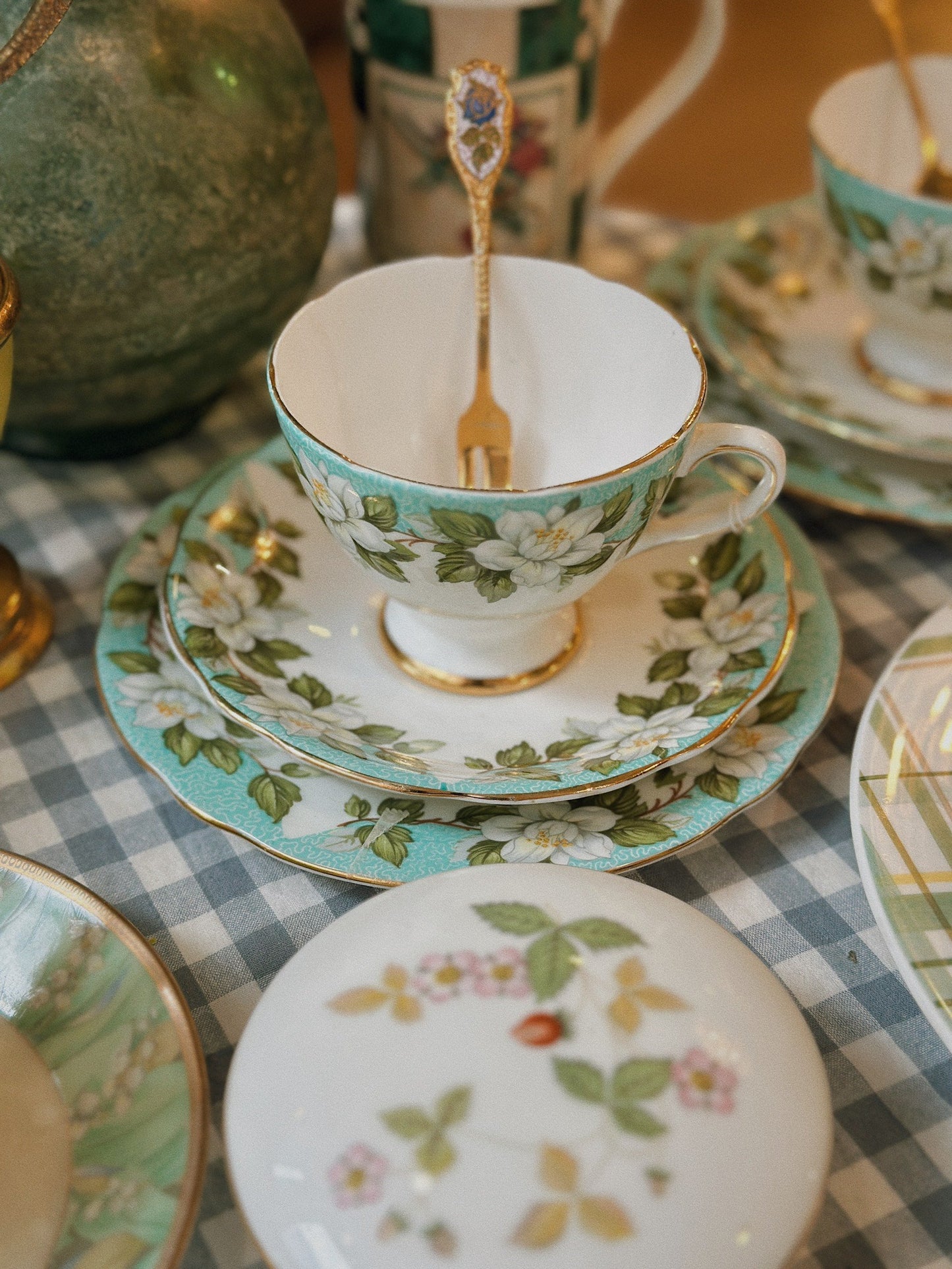 Montrose Gladstone Trio Tea Cup & Saucer Trio Set