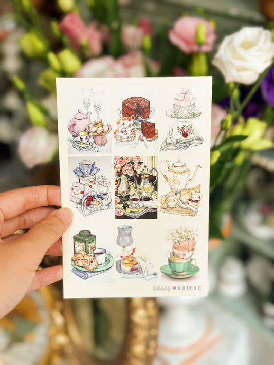 Tea Time Postcard