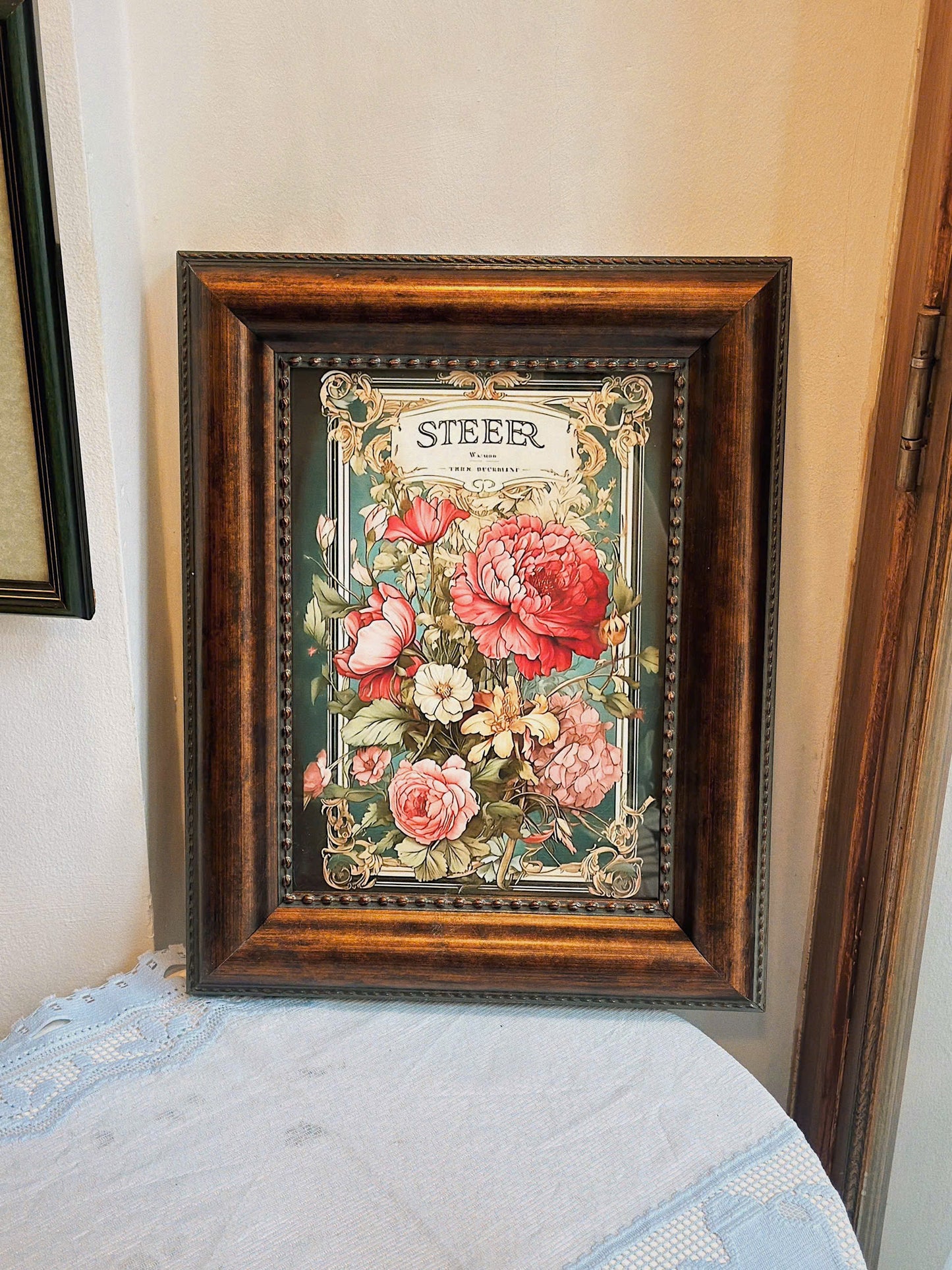 Vintage Style Wooden Frame