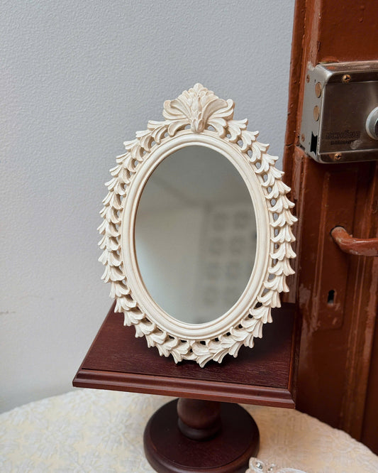White Vintage Mirror