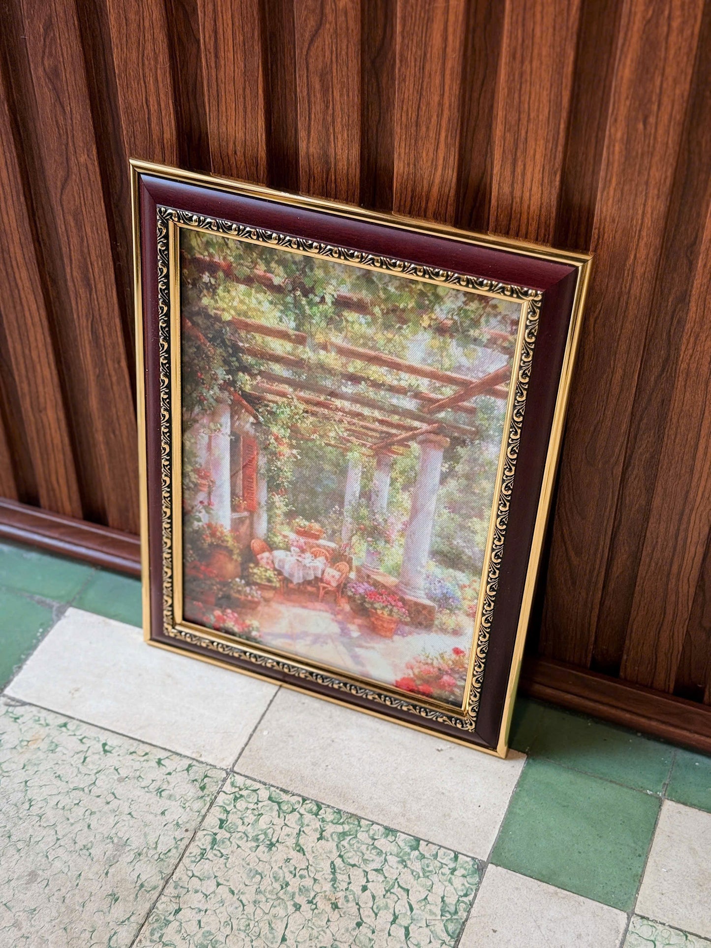 Vintage Style Wooden Frame 03