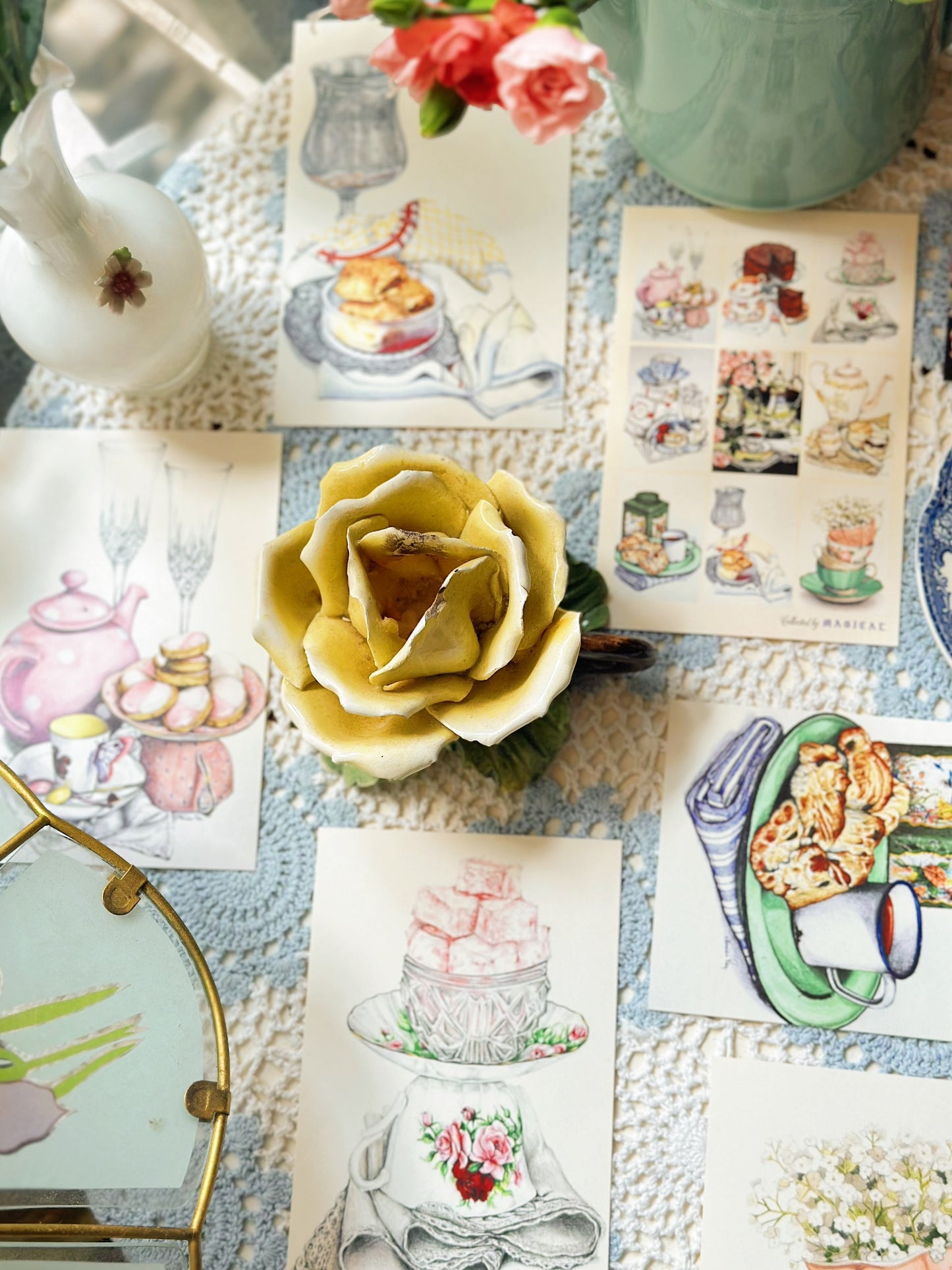 Tea Time Postcard