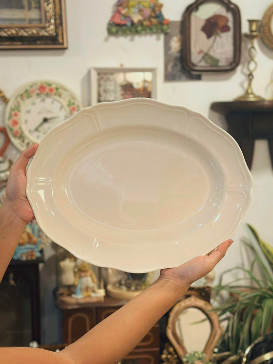 Wedgwood Queen's Ware Oval Plate