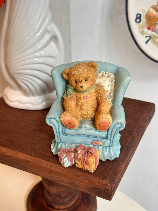 Cherish Teddies Statue - "Growing Better Each Year"