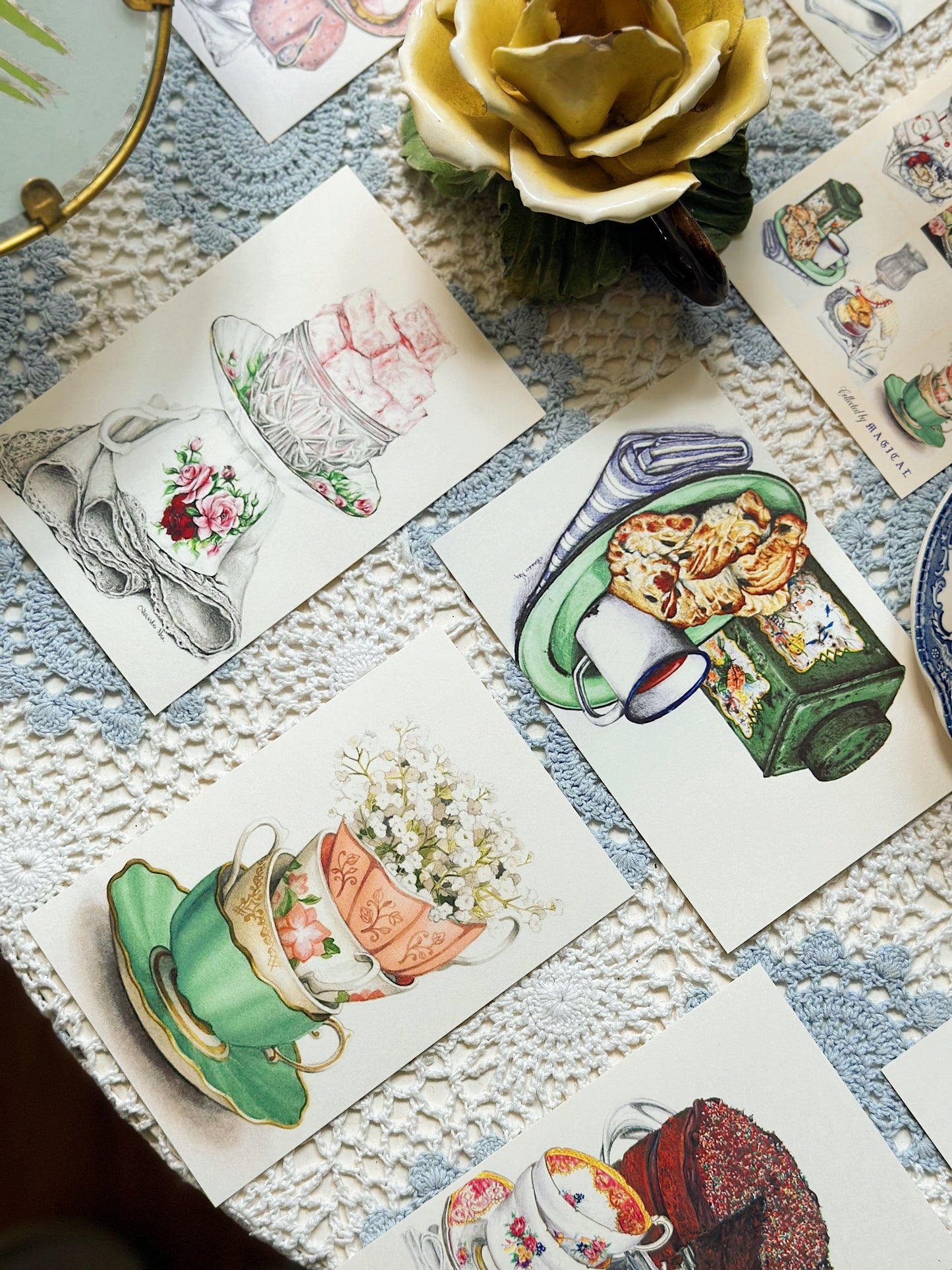 Tea Time Postcard