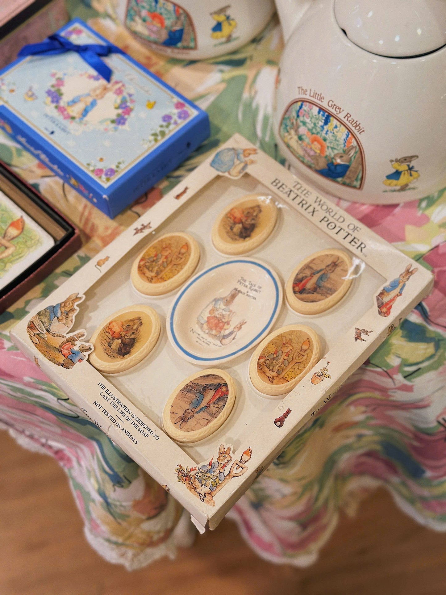 Set xà phòng kèm khay đựng Peter Rabbit
