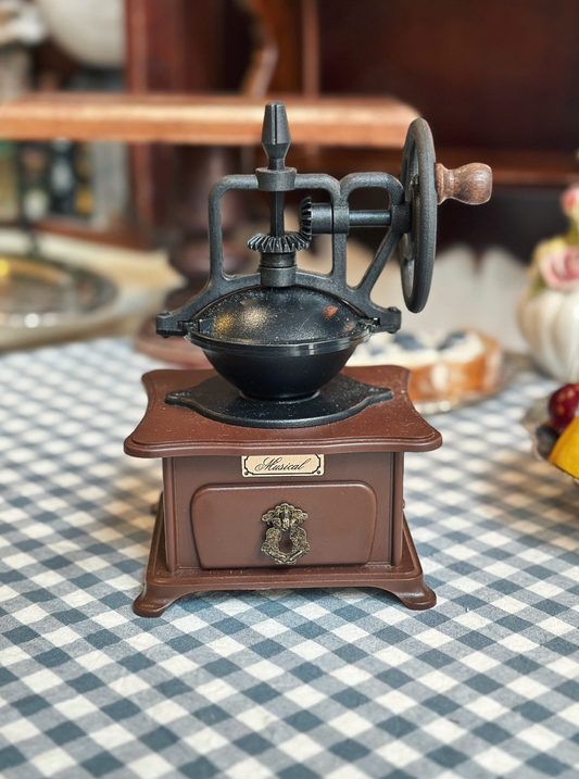 Coffee Bean Grinder Music Box