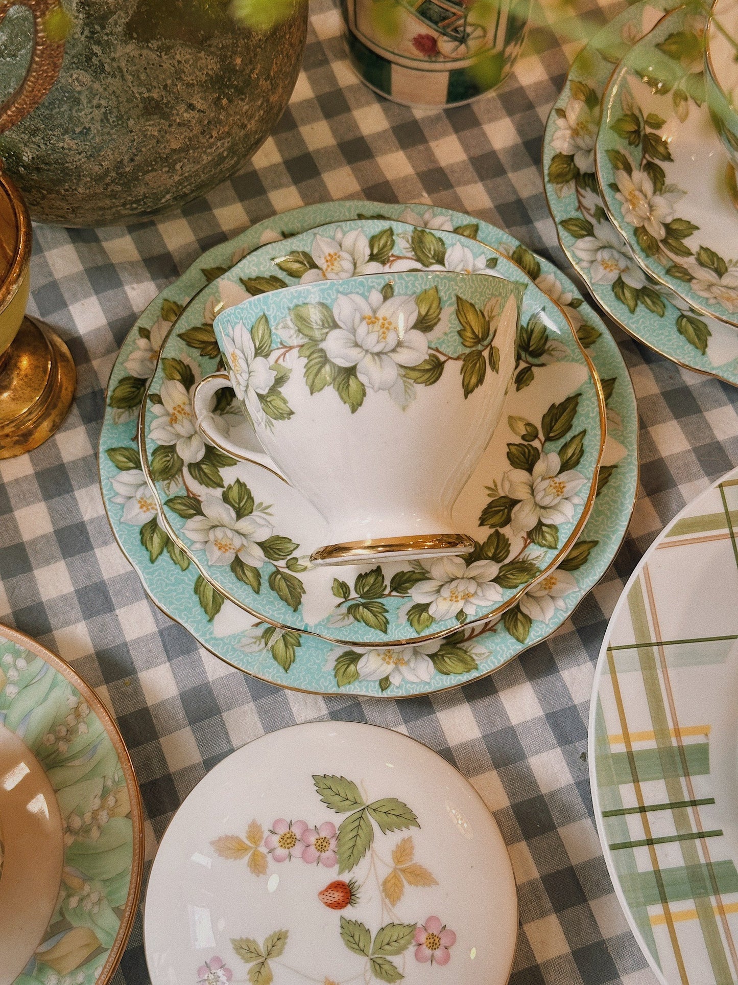 Montrose Gladstone Trio Tea Cup & Saucer Trio Set