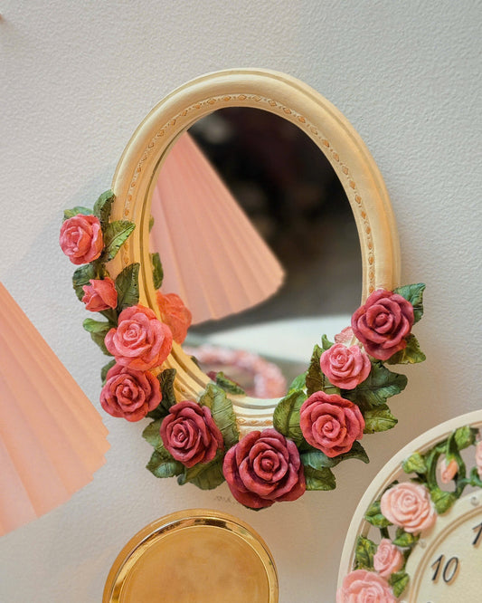 Elegant Rose Mirror 💐✨