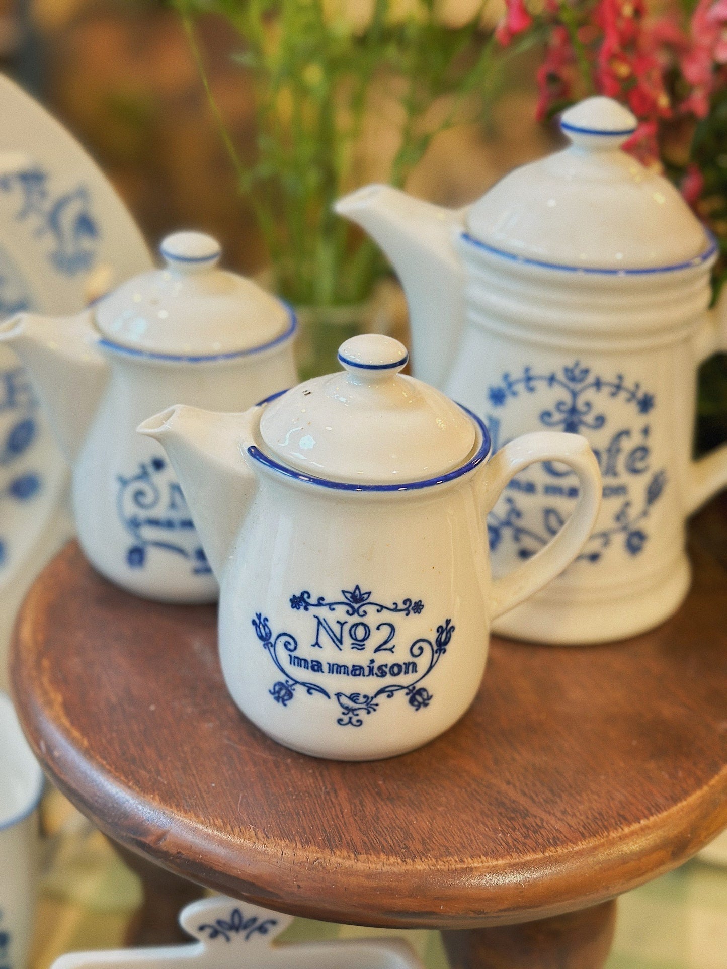 Bộ tách trà Vintage Pháp phong cách cổ điển ✨