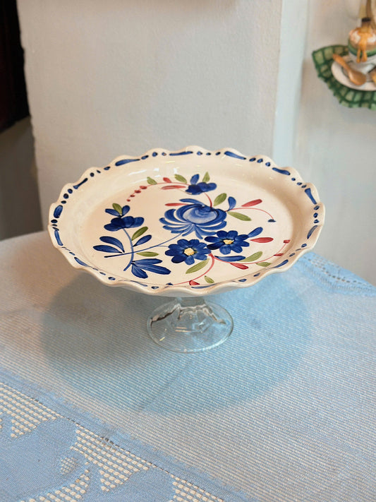 Hand Painted Cake Stand - Souritsu Akechi