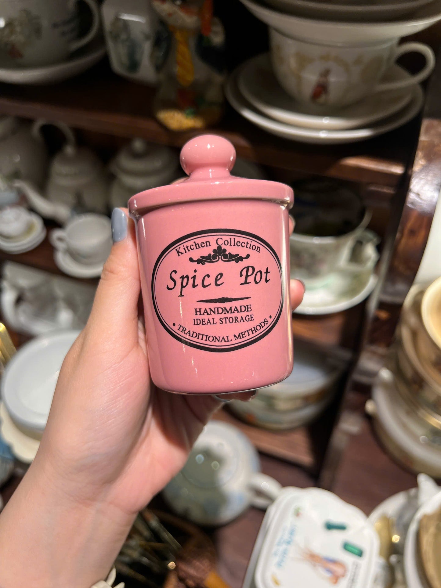 Hũ gốm sứ đựng gia vị, đựng trà ✨
