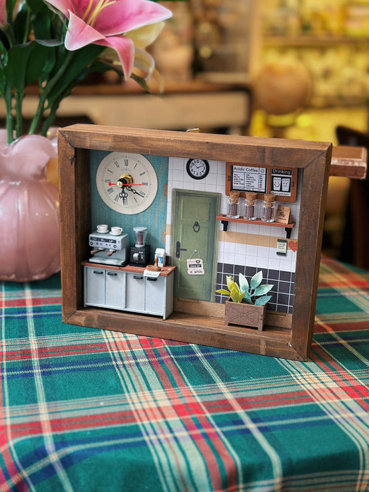 Mini Roombox Clock - Acidic Coffee - Order 2 tuần