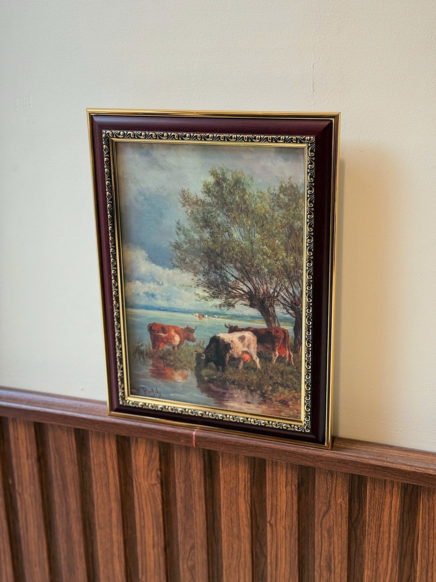 Vintage Style Wooden Frame 03