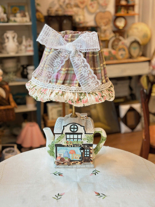 Reworked Antique's Store Tea Pot Lamp