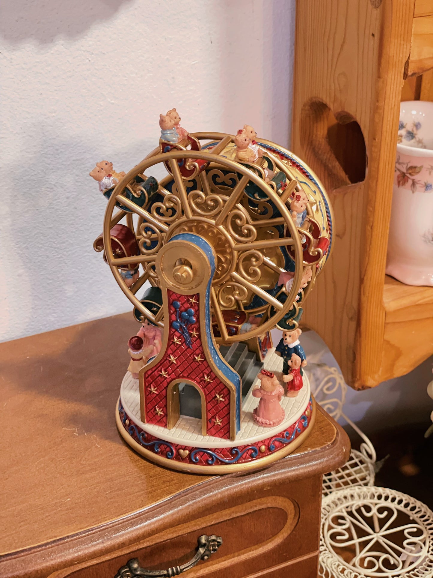 Hộp nhạc Ferris Wheel with Teddies