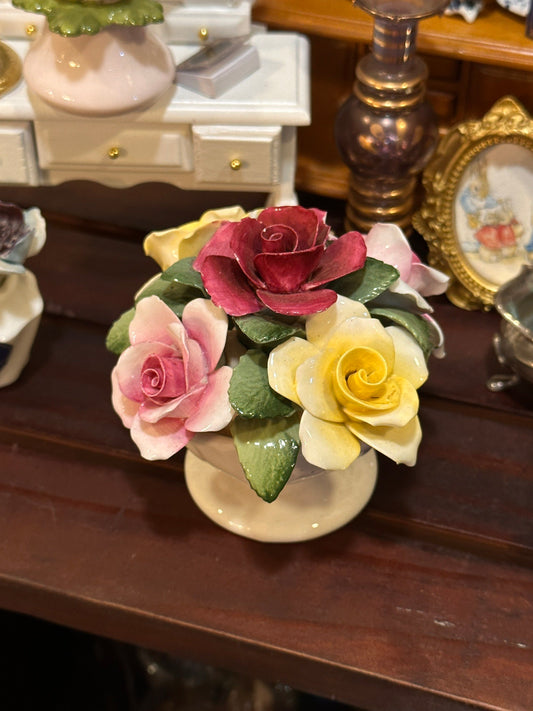 Healacraft Porcelain Roses Figurine