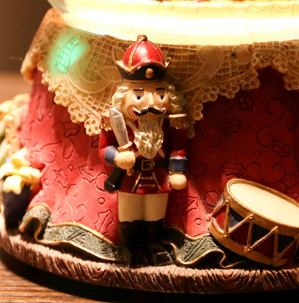 Christmas Snow Globe Music Box