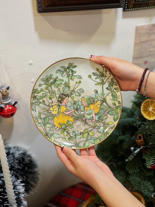 Heinrich Flowers Fairy Plate - Made in Germany