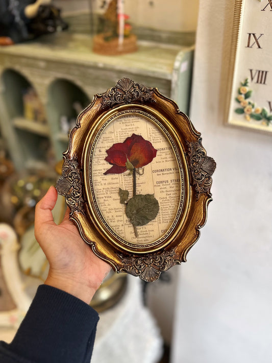 Vintage Style Oval Frame