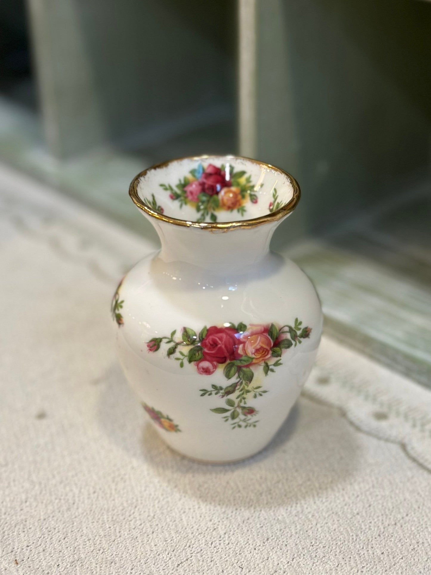 Set tách trà hoa hoạ tiết cổ điển Royal Albert 🌸