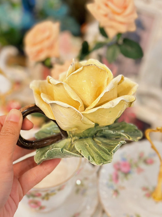 Rose Shaped Candle Holder