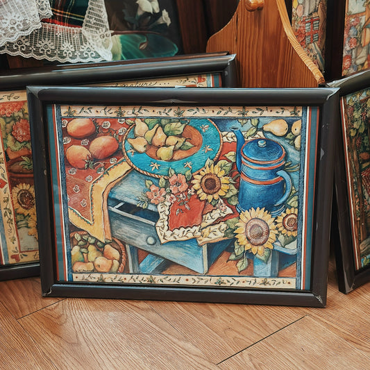 Dark Wooden Frame