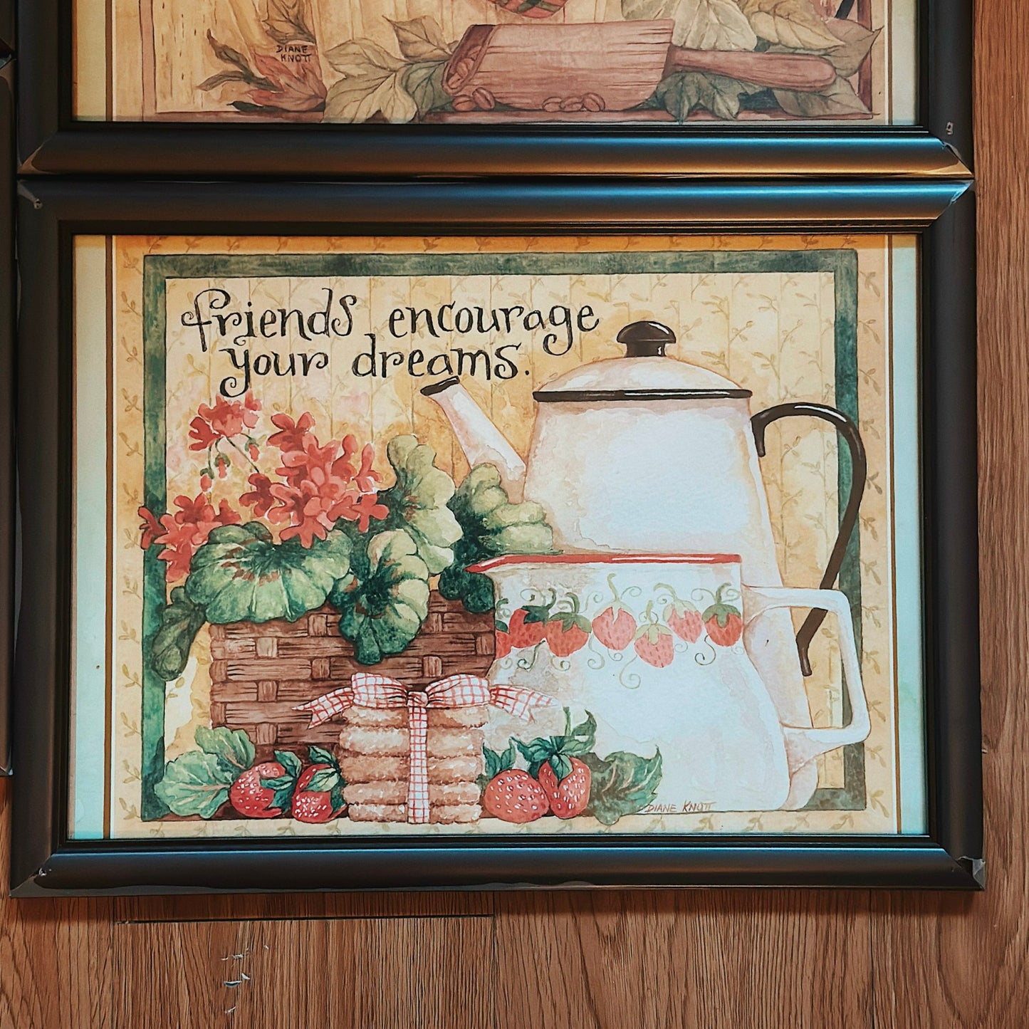 Dark Wooden Frame