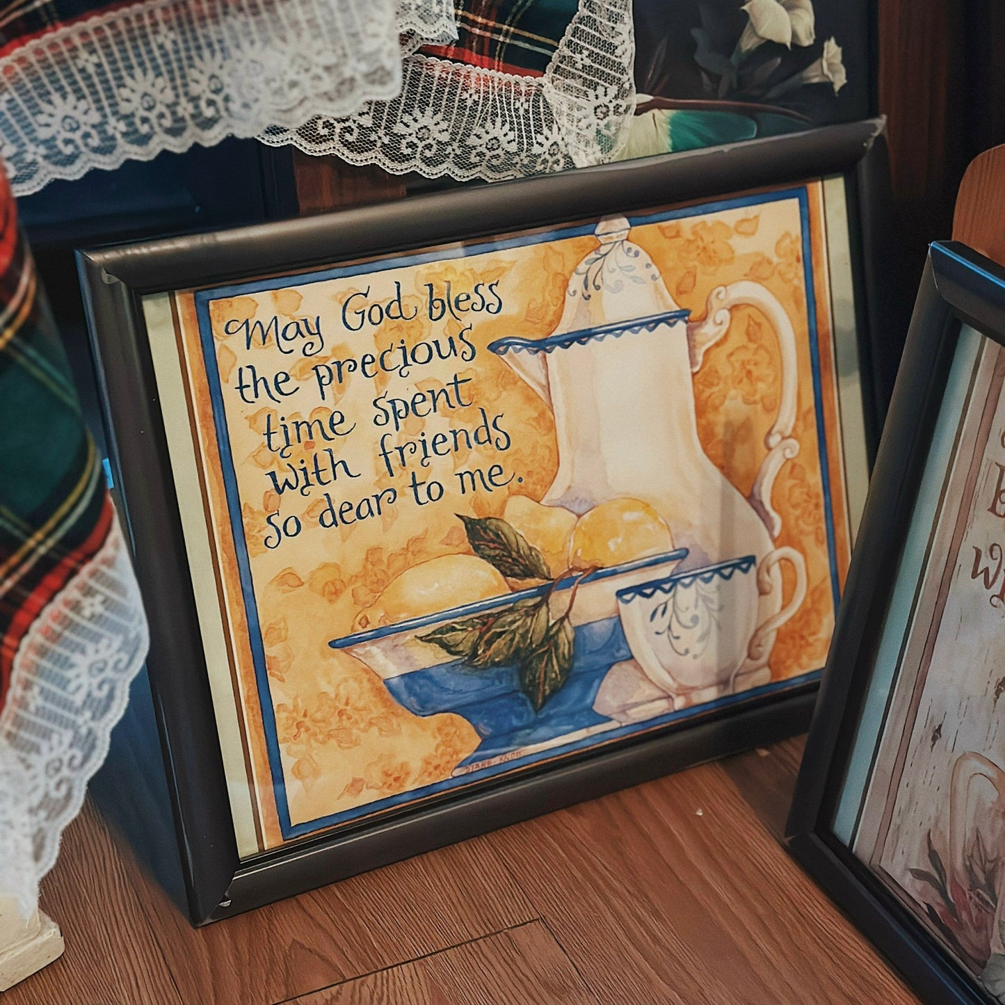 Dark Wooden Frame