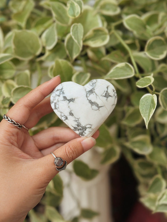Heart Shaped Howlite