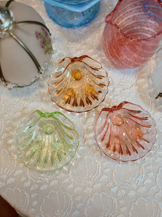 Seashell Glass Plate✨