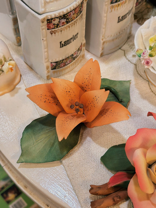 Ceramic Flowers Statue