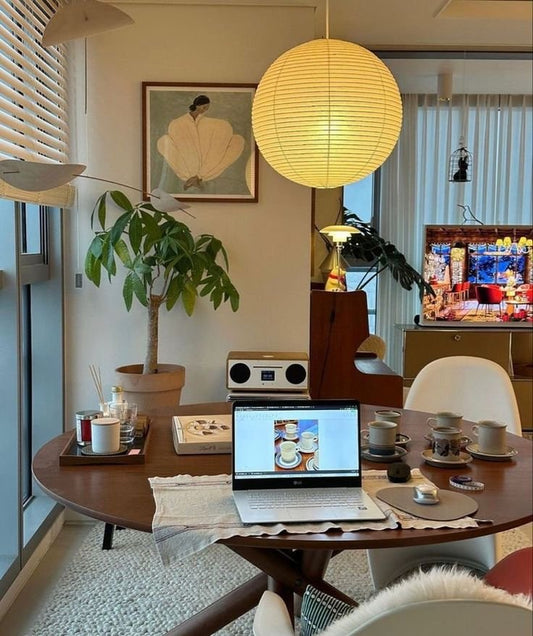 White Sphere Pendant Light ✨ Order 2 tuần