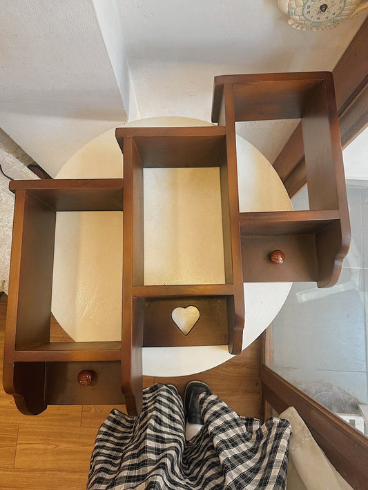 Lovely Wooden Wall Shelf
