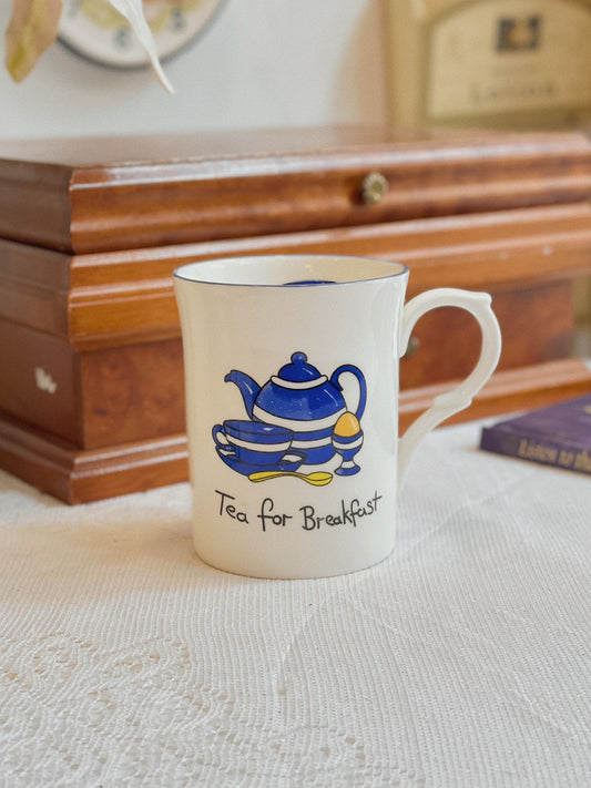Tea For Breakfast Mug - STAFFORDSHIRE TABLEWARE